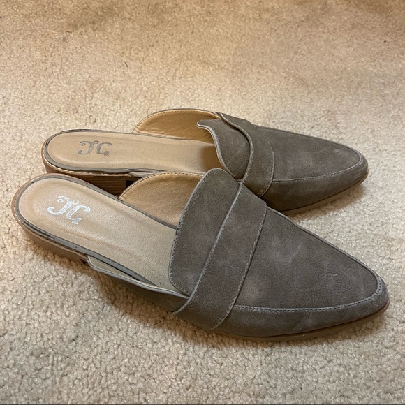 Gray Mules | Size 12 - Picture 3 of 5
